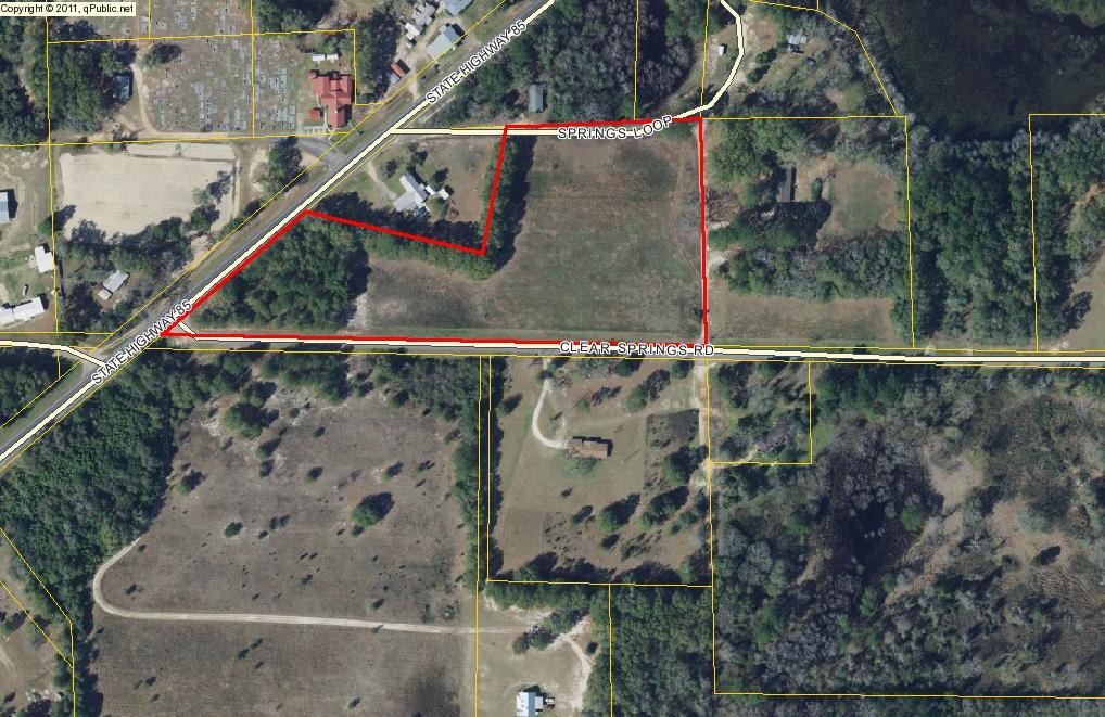 Pristine Pasture land, right around the corner from Lake Jackson, and it's zoned ''Residential''. New Survey shows property is more than 6 acres. The vast majority of the land is high, flat and dry. There is also a small wooded patch, at the corner of HWY 85 and Clear Springs Road; offering some privacy. This acreage is located in the popular A-rated Paxton School District (Go Bobcats!), and would make a beautiful home site. Public water and power available. Motivated Seller... won't last long!
