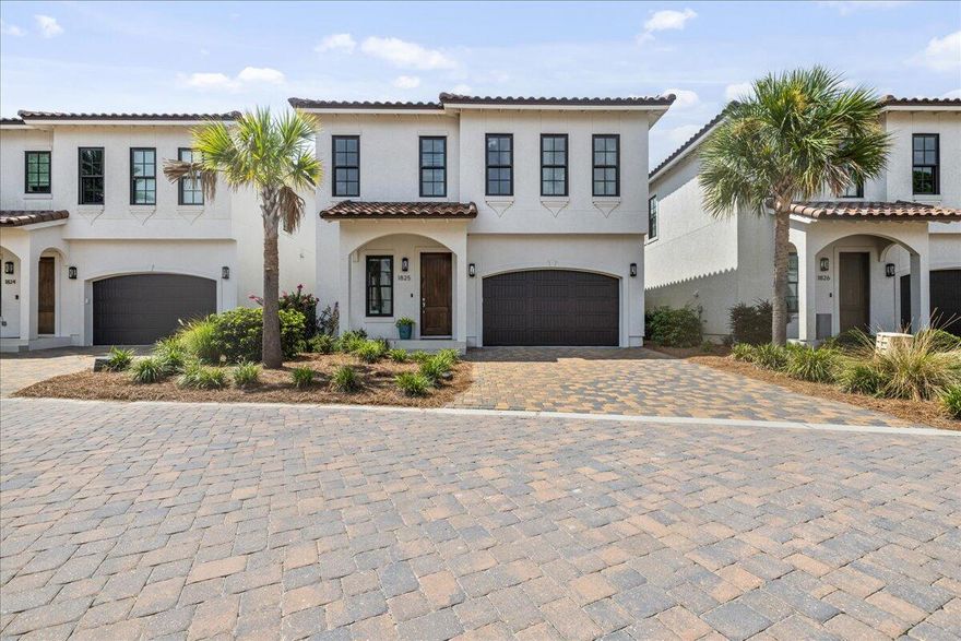 Welcome to an exclusive sanctuary of just eight private homes, nestled in the newest phase of the Sandestin community, Tuscana. In this phase, short-term rentals are not permitted, allowing for a peaceful and private atmosphere. This stunning home, completed in 2023, is a celebration of light, space, and luxury. It offers an effortless living experience, with an inviting outdoor patio that embraces the best of indoor-outdoor living.Step inside to discover a world of style and modern aesthetics, with a kitchen and baths designed to impress. Ample closet space and a two-car garage ensure you have all the storage you need for primary living.Used sparingly as a second home, this residence exudes pride of ownership through its meticulous  attention to detail, promising to captivate even the m most discerning buyers.  A golf cart is included with the property, allowing you to fully enjoy the resort's extensive amenities. Discover an extraordinary lifestyle at Sandestin, where luxury, convenience, and community blend harmoniously. With nearly every attraction accessible by golf cart, you'll easily reach private white sand beaches, sparkling emerald waters, four world-class golf courses, tennis and pickleball courts, fitness centers, and scenic walking and biking trails. The private marina offers full-service boating, fishing, paddle boarding, kayaking, and sunset cruises. At Grand Boulevard and The Village of Baytowne Wharf, explore a variety of dining options, live music, shopping, and family-friendly events. With over 25 restaurants, boutique shops, grocery stores, and essential services nearby, everything is within easy reach. Medical and wellness clinics, doctors' offices, and a hospital are also conveniently accessible by golf cart. Whether planning a beach day, a marina excursion, a shopping adventure, or an evening outing, you can experience it all without the need for a car.