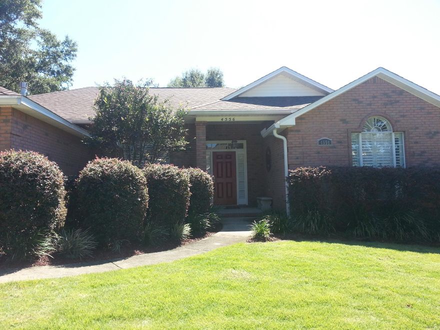Beautiful four-bedroom home in sought-after gated community of Parkwood Estates! Located just a short walk from Bluewater Elementary, this home has had several re-modeling jobs completed in the last few years including new stainless steel appliances and new cabinetry in the kitchen; a brand new farm house sink and granite countertops, new built-in library in your new office, new 16x16 tile in the entry, dining room and kitchen; new vanities in the master bathroom, built-in jewelry storage above the left vanity, and a gorgeous new deck with a pergola in the spacious backyard! Your fully-fenced yard would definitely accommodate a pool. Zoned for A+ schools and just a short drive from the beaches of Destin or Eglin AFB, this one won't last long! Set up your showing today!