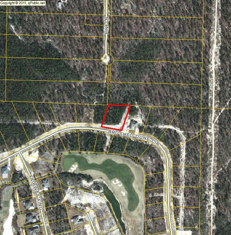 Bank owned lot in Windswept Estates.