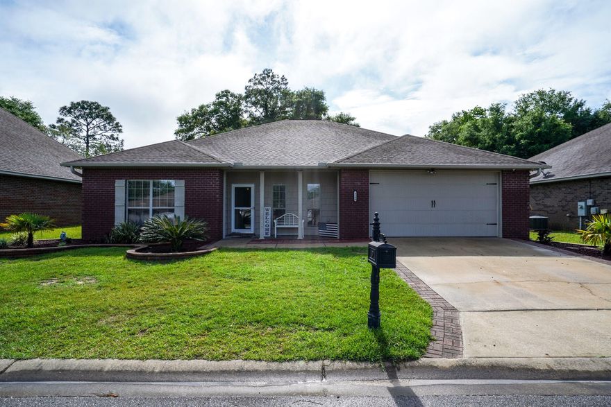 AVAILABLE JUNE 17!!  SOUTH OF i10! This five bedroom, all bricked home has a comfortable, smooth floor plan. It is located in one of the southernmost neighborhoods of Crestview allowing quick access to Interstate-10, the 7th Group Post, Duke Field, Eglin Air Force Base, Hurlburt Field and not to mention the beautiful beaches of Destin and Fort Walton Beach. Featuring extensive tile, granite counters, and large open spaces,  The back yard oasis offers a large above ground pool.  Lawn service and pool service included with rent.  Pets may be allowed with a $400 non refundable pet fee.  This is a must see!