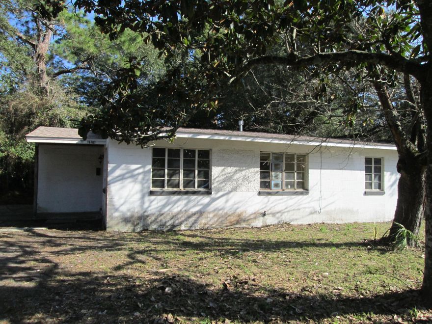 This Property is eligible under the First Look Initiative for the first 20 Days on market. No Investor offers until first look period expires.Concrete block home on large corner lot. Home needs TLC. Age of roof and HVAC unknown. Open floor plan with 3 bedrooms 2 baths. Some tile flooring in living room kitchen and hallway areas. In heart of Fort Walton Beach. Only minutes to Hurlburt Field, Beaches, schools, etc.
