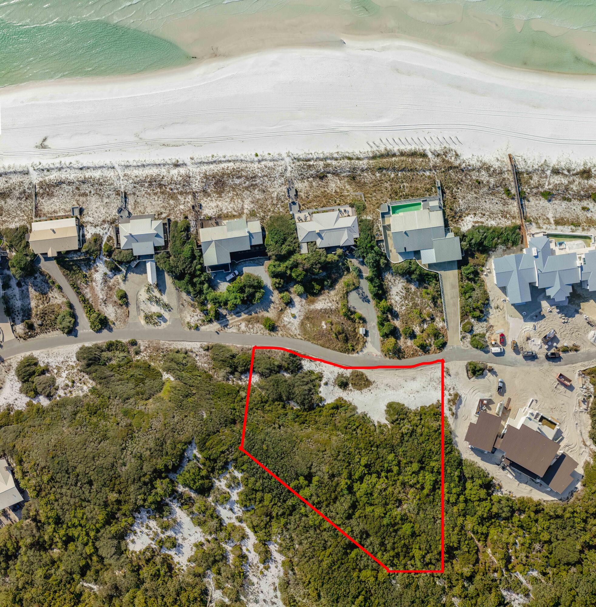 This elevated 1.48-acre lot in the ultra-exclusive Four Mile Village offers sweeping Gulf and sunset views just one row off the water. Surrounded by undisturbed exotic plants, it provides a peaceful haven within the 230-acre Coffeen Nature Preserve. Established in 1976 as a ''place of peace,'' the community continues to thrive with canopied oaks, relic sand dunes, and 2,200 feet of quiet, natural beaches. Wildlife flourishes here--white-tailed deer may graze in your yard, and gopher tortoises roam freely. Though tucked away, it's just minutes from Sandestin's best shops and restaurants. A rare chance to build in this serene Gulf-front paradise!