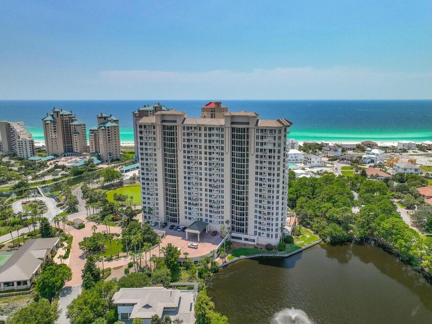 If luxury, security, and privacy are your top priorities, your search ends here. Welcome to One Beach Club, an exclusive non-rental building nestled within a gated community, offering unparalleled security with an additional gated entrance. Located in the expansive  Sandestin Resort, you are just steps away from everything a Florida lifestyle has to offer: pristine beaches, a marina, world-class golf and tennis facilities, pickleball courts, a full-service spa, scenic walking and biking paths, as well as an array of delightful restaurants and shops.Penthouse 5 at One Beach Club elevates luxury living to new heights. This stunning two-story unit boasts breathtaking Gulf views from every room, allowing you to soak in the beauty of the coastline from the comfort of your home. This stunning two-story unit boasts breathtaking Gulf views from every room, allowing you to soak in the beauty of the coastline from the comfort of your home. With high ceilings and an open floor plan, the space feels both expansive and inviting. 
This exceptional penthouse features two spacious master suites, providing an ideal layout for ultimate comfort and privacy. Additionally, the unit comes with a coveted two-car garage, adding an extra layer of convenience to your lifestyle.
Don't miss your chance to own this extraordinary penthousean unparalleled retreat for discerning buyers who desire the best of everything.
