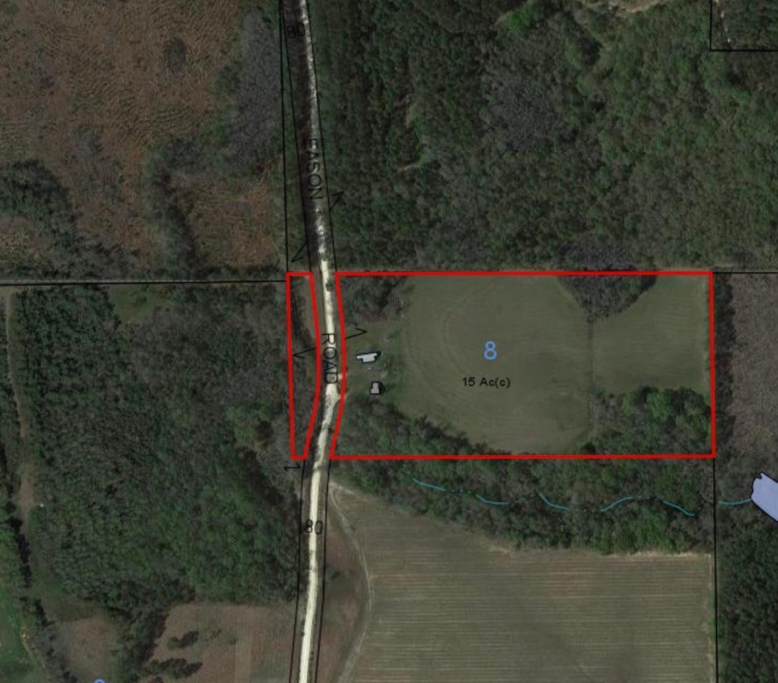Beautiful 15 Acres, previously farmed, mostly cleared. Has an old barn with a well and power on the property. Bring a mobile home or come build your dream home. Just 10 minutes from Lake Jackson!
