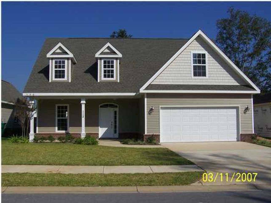 This wonderful four bedroom home invites you with the covered porch and two story foyer. The Foyer opens to the spacious Family Room with a vaulted ceiling that offers views of the bridge way on the second floor. The spacious kitchen has a breakfast bar and opens to the dining area. The laundry room has cabinets and counter space. The master suite is on the first floor with trayed ceiling, whirlpool tub and separate shower. There is a spacious walk-in closet. Three more bedrooms occupy the second floor. There are lots of closets and storage. The fenced back yard offers shadow box fencing and two gates for easy access.