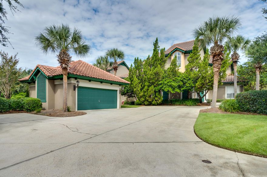 Immaculate, privately owned town-home located within 1/2 a mile to Sandestin's private beach access. Located adjacent from the Tivoli community pool, this townhome features a detached 2-car garage built by Boswell in 2005. Perfect for a golf cart and extra storage. Enjoy a main floor master bedroom with private access to the screened porch. The second floor offers a second master bedroom with a large walk-in closet and his & her vanities., as well as an additional bedroom & bathroom. Both second floor bedrooms have access to the screened balcony. Indulge in the views of the lush landscaping and community pool from the privacy of your own screened porch and open patio area. Tivoli Terrace is short term rental capable, but is currently a high owner usage neighborhood. As an introduction to the Sandestin lifestyle, we invite our new owners to explore amenities that make Sandestin special. The listing brokerage and seller(s) are presenting the buyer(s) of this property with (2) 90-minute rounds of Tennis court time, a golf foursome at one of our three championship courses, a round of golf for up to four (4) players and an invitation to "Club Night" at the unrivaled Burnt Pine Golf Club.

Sandestin Golf and Beach Resort is a major destination for all seasons and all ages, and has been named the #1 resort on Florida's Emerald Coast. This magical resort spanning over 2,000 acres is comprised of over 70 unique neighborhoods of condominiums, villas, town homes, and estates. The resort features miles of sandy white beaches and pristine bay front, four championship golf courses, a world-class tennis center with 15 courts, 4 resort swimming pools (and 15 private neighborhood pools), a 123-slip marina, a fully equipped and professionally staffed fitness center and spa, meeting spaces and The Village of Baytowne Wharf, a charming pedestrian village with events, shopping, dining, family entertainment and nightlife. For true golf cart community living, Grand Boulevard is just outside the resort gates and provides access to additional shopping, dining and entertainment  all without traveling on Hwy. 98.  Come to Play, Stay for Life!