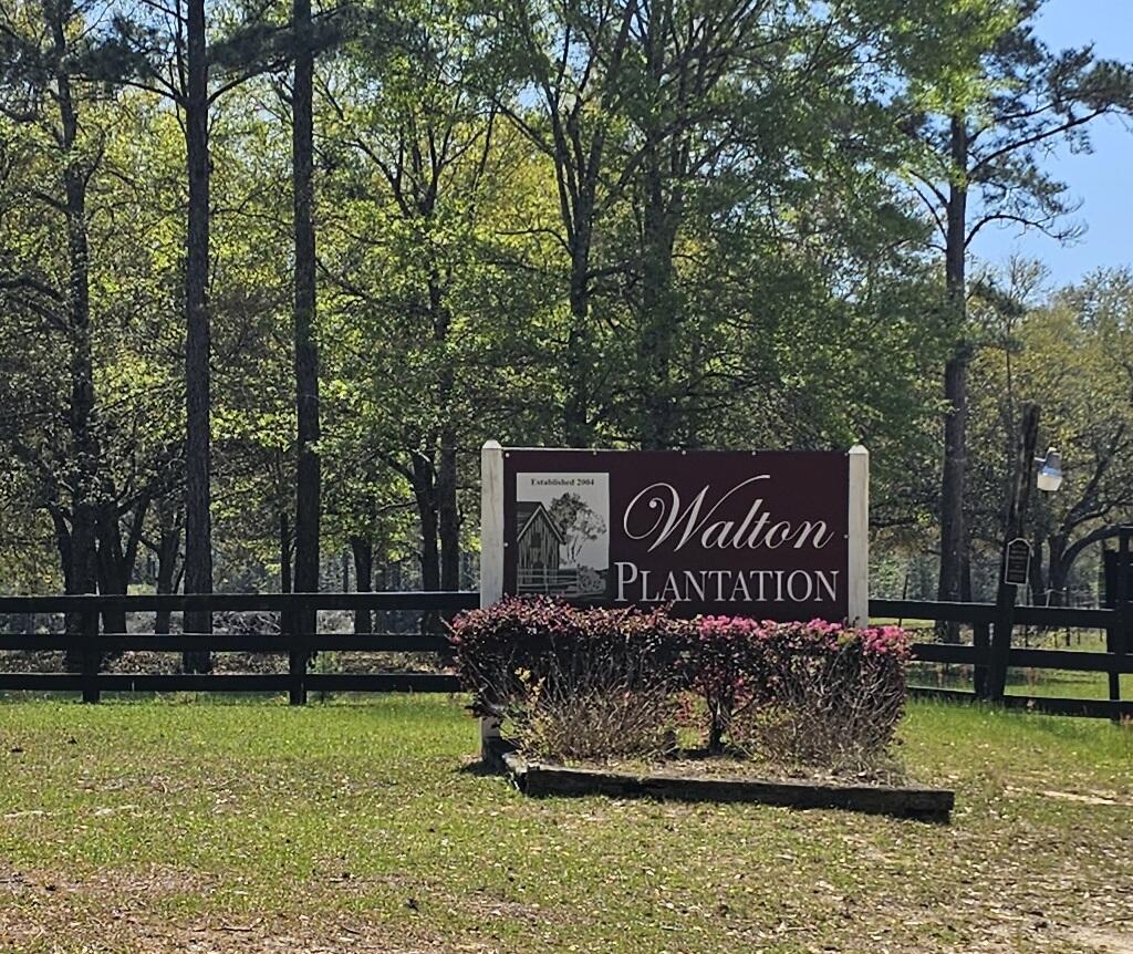 Don't miss this opportunity to have your own piece of ' beautifully, wooded, secluded Paradise'.Walton Plantation is a private gated community comprised of thousands of acres and privately owned parcels.This vacant, cleared lot is located on Southern Comfort Way and is just waiting for what you want it to be!!!!