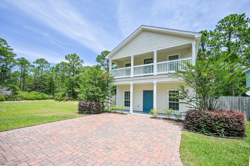 Welcome to this beautifully maintained 3-bedroom, 2.5-bathroom home located in the Tranquility By The Bay community. Enjoy stunning sunsets and refreshing Bay breezes from the full-length balconies off both the living room and the spacious Master Suite.Inside, the home features granite countertops in the kitchen and bathrooms, light cabinetry, hardwood-style tile flooring on the main level, 2 years old carpet upstairs, and interior paint throughout in the last 2 years. Nearby amenities include a public park with a boat launch, basketball courts, and ideal spots for kayaking and paddleboarding. Nestled in the heart of Santa Rosa Beach, is just steps from the Bay and only minutes from the white-sand beaches. Buyer to verify all dimensions and written information.
