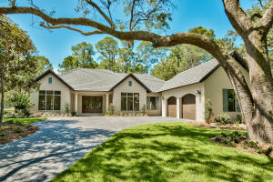 1 STORY HOME WITH 4 BEDROOMS AND 4 BATHROOMS WITH AN OPEN CONCEPT FLOOR PLAN. THIS HOME HAS GREAT FINISHES WITH STUCCO AND PAINTED BRICK EXTERIOR WITH HARDWOOD FLOORS,11 FT. CEILINGS IN LIVING ROOM WITH BEAMS AND 10 FT. CEILINGS IN THE REST OF THE HOME, 8 FT. SOLID CORE DOORS, QUARTZ COUNTERTOPS, SUB ZERO AND WOLF APPLIANCES, LARGE SCREENED PORCH WITH A SUMMER KITCHEN. CALL TODAY TO SEE THIS HOME