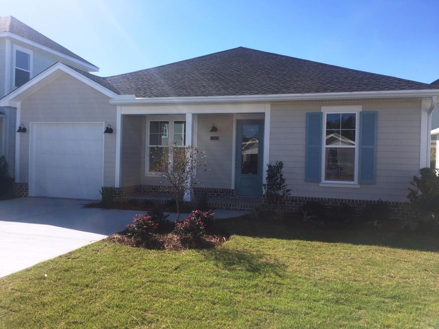 Phase III just released in Church Street Village. Larger back yards and new community features. The''Ashley'' is a single-story plan w/2br, 2bth w/office & 1 car garage. This home is perfect for anyone downsizing or a coastal 2nd home. The cozy office room is a plus (large enough for a day bed if needed 3rd room) and the spacious kitchen adorns Quartz countertops, wood cabinetry & stainless steel appliances. CoreTec Wood flooring throughout the entire home. Porcelain tile in bathrooms and laundry closet. 9'ft ceilings, 8'ft doors & recess lighting throughout. Spacious Master suite has a walk-in closet, dual vanity & beautiful tiled frameless shower. The overall detail of the homes & community is unparalleled and sets CSV apart from others. Bar None, the best overall quality in the area