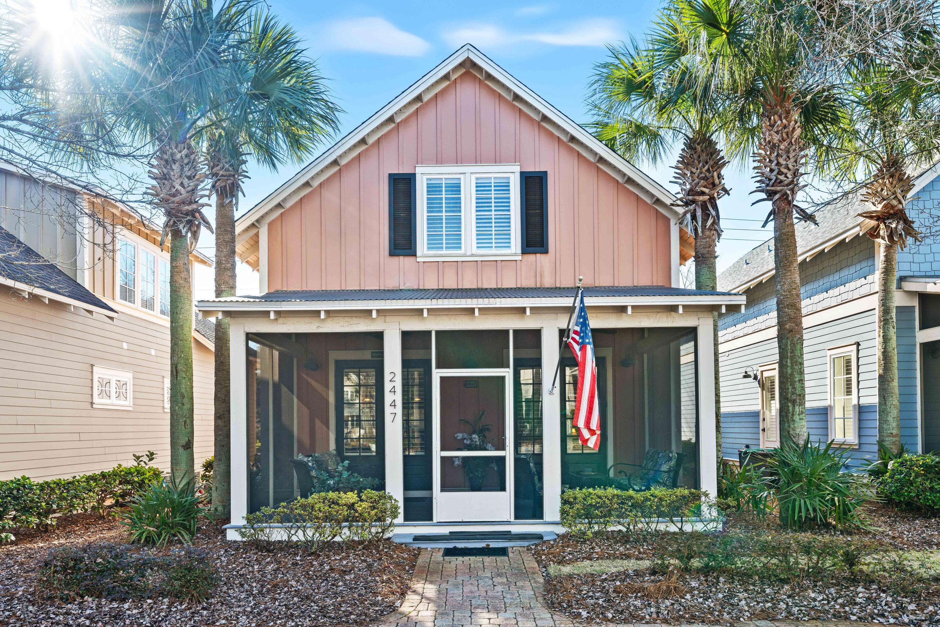 This charming 3-bedroom, 3.5-bathroom cottage offers the ideal blend of comfort and style, making it perfect as a primary residence, vacation home, or investment property. This property has GREAT RENTAL HISTORY and is Located directly across from the community pool, this is one of the most desirable properties in the Bungalo's!The home's exterior was freshly painted in 2022, both AC units are new with UV lighting that kills 99.99% of germs and viruses (2021 and 2023), and an underground golf cart charger was installed for your convenience (2024). The open-concept floor plan features a well-appointed kitchen with granite countertops and stainless steel appliances. The spacious living area provides a comfortable space for relaxation and entertainment. The spacious master suite, complete with a private bathroom, is conveniently located on the ground floor. Upstairs, two additional bedrooms, each with its own private bathroom, offer ample space for guests or family.

Sandestin's unique layout allows for easy navigation by foot, golf cart, or bike, making it simple to explore the resort's diverse amenities and restaurants. With pristine beaches just a short distance away, you can soak up the sun and enjoy the stunning Gulf Coast scenery.

Don't miss this opportunity to own a piece of paradise. Schedule a private tour today and experience the beauty of this charming cottage firsthand.