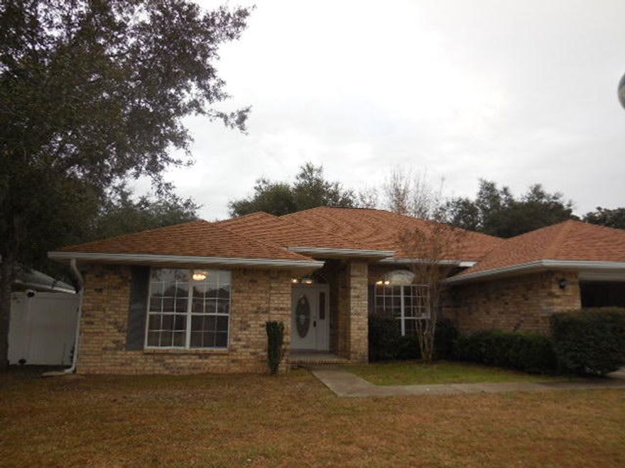 Wonderful 4-bedroom, 2-bath home in secluded Mack Bayou Pointe. This home features an entry foyer, a large vaulted living room, a formal dining room that could also double as an office or a formal living room, breakfast eating nook and a gourmet's kitchen with a ss huge refrigerator, a wall oven and microwave, a new ss smooth surface stove top, a new ss dishwasher and new granite counter tops. The master bedroom suite features a garden tub with tiles surround, a separate shower, double vanities, and a large walk-in closet. The 3 other bedrooms are located on the left side of the house along with the guest bath. There is also a large laundry room and 2-car garage. The back yard is privacy fenced and has an open patio. Home is just around the corner from the community pool. Sold As-Is.