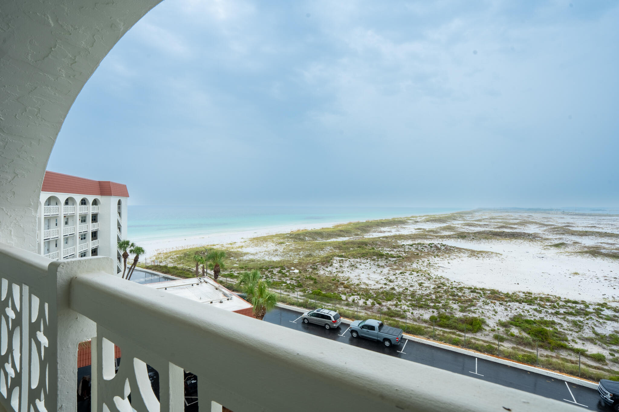 Welcome to your slice of paradise! This well maintained, Gulf front unit is situated on the 4th (top) floor of building four, that is currently being rented through El Matadors on site rental company. From the moment you approach the front door, you'll be greeted with sweeping Gulf vistas and unforgettable sunsets.Inside, the open kitchen with a breakfast bar flows seamlessly into the living and dining areas, creating the perfect setting for entertaining or relaxing after a day on the beach. The condo features two bedrooms and two baths, with the spacious master suite and living room both opening onto a large private balcony where you can enjoy your morning coffee or evening cocktails. El Matador's unmatched amenities include two pools (one Gulf-front), tennis courts, pickle ball courts, basketball courts, a fitness center, whirlpools, saunas, a gazebo and spacious green areas. Its proximity to dining, shopping, and attractions makes it a highly desirable rental property with excellent income potential. Whether you're investing in memories or building your portfolio, this condo is perfect for life on the Emerald Coast.