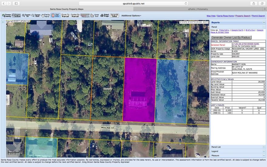 Drive by for a great view of the property. This is an exceptional deal at a very low price for a motivated seller.