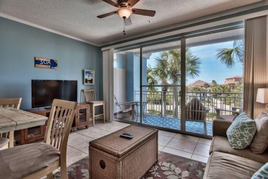 Available October 19- Febuary 1. No pets. This 3rd floor condo is an end unit with gorgeous views of the gulf. It is a 1 open bedroom plus bunks with 1 bath. Perfect for a family! You can enjoy a cup of coffee or a glass of wine of the balcony overlooking the Gulf of Mexico. The location is fabulous with all the shops and restaurants within walking distance. Beach access is across the street and you can enjoy any of the 3 pools and hot tub that are available within Gulf Place.Contact Beach Escapes Rentals for more information. $1,600 a month includes all utilities.