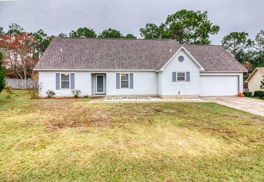 Fantastic home features open concept floor plan. 4/2 home in South Crestview with easy commute to bases and beaches. Vinyl wood flooring throughout home, newer paint, renovated kitchen, split floor plan features 3 bedrooms and 2 baths downstairs with a 4th bedroom and office space upstairs. HUGE lot with privacy fenced back yard. Screened back porch, 2 car garage and much more. . . this home is a must see!
