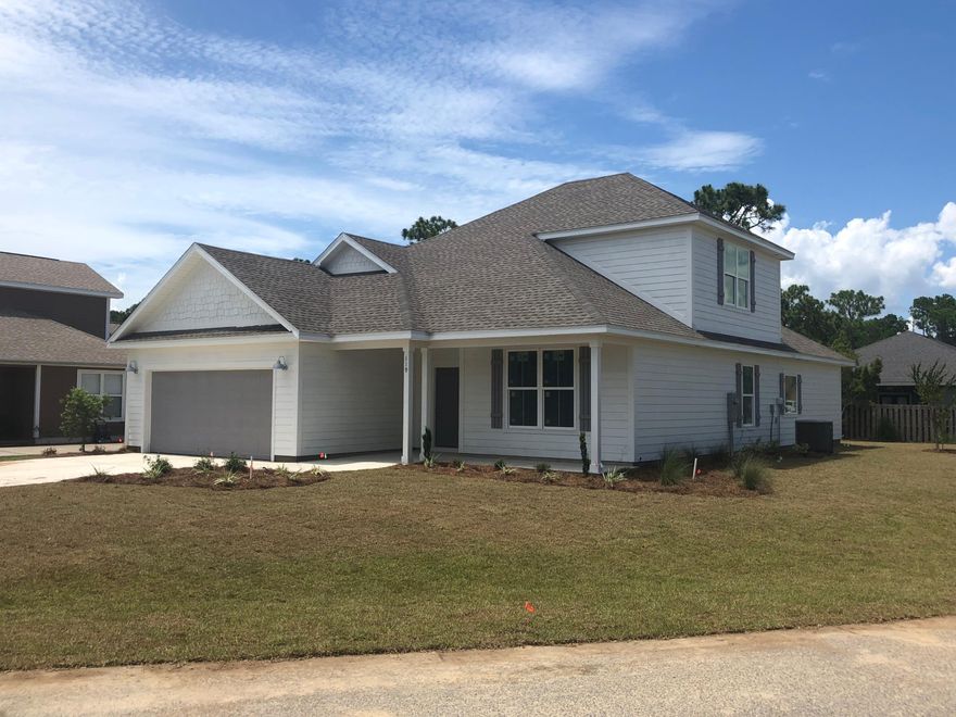 The seller is highly motivated: New Construction Home in Pelican Bay, a gated community just off of Choctawhatchee Bay. The subdivision amenities include a private bay-front park with a private dock, picnic area and tennis courts. The construction on this beautiful four-bedroom home in the highly sought after and gated Pelican Bay neighborhood is complete! Certificate of Occupancy was delivered on August 16, 2019. Ready for it's new owners to move in!