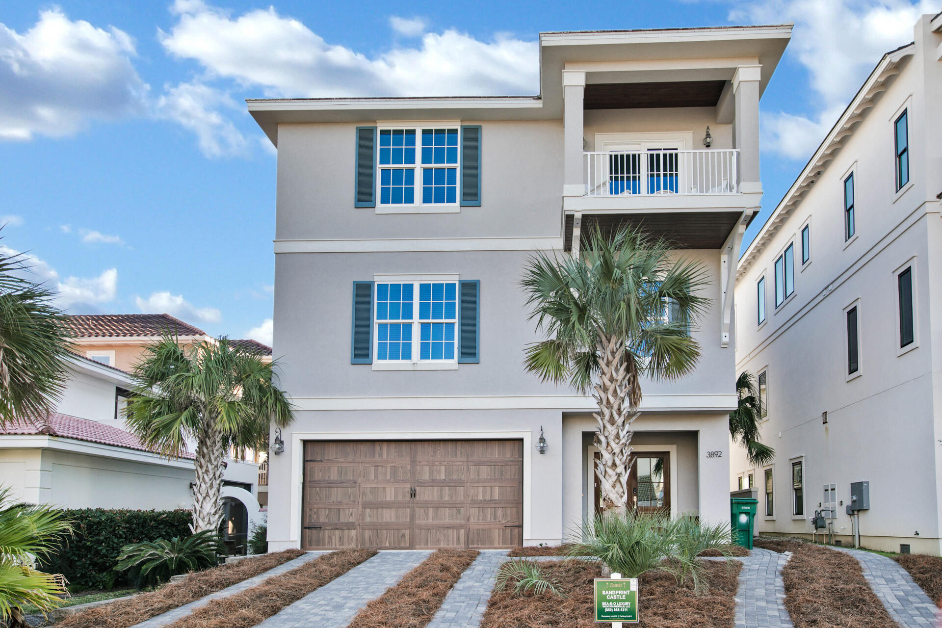 Investors Dream with rental projections of over $260,000.00! This home was completed in 2017 and features 8 bedrooms 8 1/2 baths and 5,643 sq. ft. of living space. Home is permitted to sleep 30 and has parking for 8 cars. The home is fully upgraded with high end features to include custom pool with hot tub, swim up bar and covered outdoor kitchen, Chef's kitchen, elevator, custom baths and large master suite. Dunes of Destin is an exclusive gated community in the heart of Destin and offers private beach access steps from the home, a community pool, gazebos, and a private lake with beautiful fountains. Home has been well maintained by the current owner and will provide a lifetime of memories for the new owners.