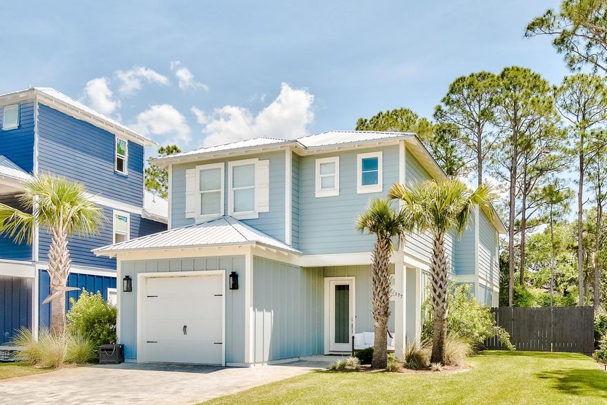 Located in the heart of Miramar Beach within the gated community of Frangista Beach, this stunning 4 bed, 4 bath house is the perfect family home or vacation beach getaway. With a spacious open floor plan and luxurious amenities, this home is designed for both relaxation and entertainment. As you step inside, you'll be greeted by a spacious and open living room with plenty of natural light. The modern kitchen features high-end appliances, and beautiful quartz countertops. The dining area is perfect for hosting dinner parties or enjoying family meals. Step outside onto the beautifully paved backyard and enjoy the Florida sunshine. Contact today to schedule you're private showing.