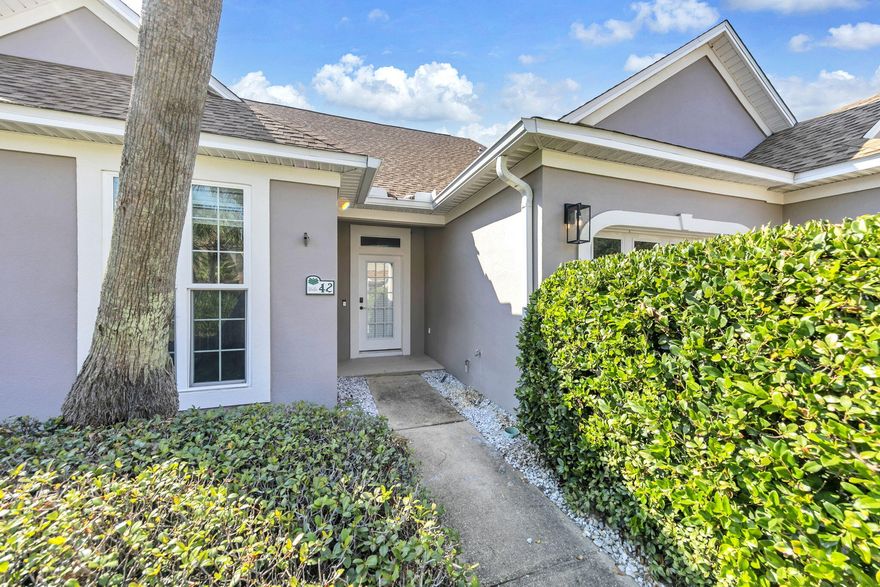 Welcome to Unit 42 at 126 S Shore Dr! This 1998 build is fully updated and offers 3 bedrooms, 2 baths, a large loft area, and over 1,750 sq ft of modern living. The home features a one-car garage, screened-in back patio, dedicated laundry area, a split bedroom floorplan with a gas fireplace, and a community pool. Upon entering the foyer, you'll be welcomed with luxury vinyl plank flooring and updated fixtures throughout. The living room and dining areas offer plenty of room for entertaining and flow seamlessly into the kitchen. The updated kitchen flows into a breakfast nook flooded with natural light and features granite countertops, stainless steel appliances, and white shaker-style cabinets. The primary bedroom includes two closets and an en-suite bathroom with custom tile flooring... ...an updated dual vanity, and a shower/tub combo with floor-to-ceiling tile.  The two additional bedrooms share a second full bathroom upstairs, along with the massive flex space that the loft offers. Roof, HVAC, and water heater all installed in 2022, so you can enjoy stress free ownership. Conveniently located near the SilverSands Premium outlets, restaurants, and the white sands of the Emerald Coast. Call to schedule a showing today!