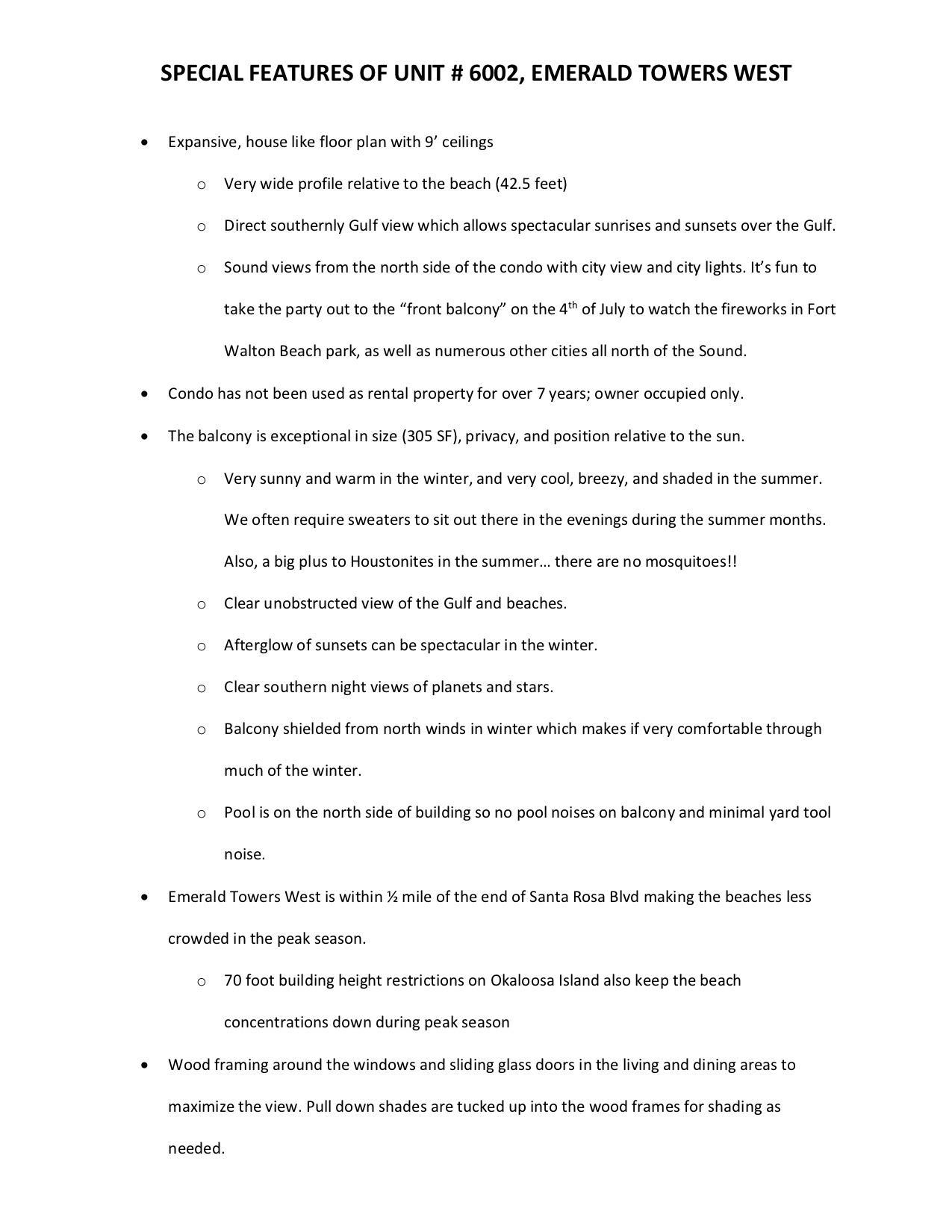 EMERALD TOWERS WEST CONDO - Residential