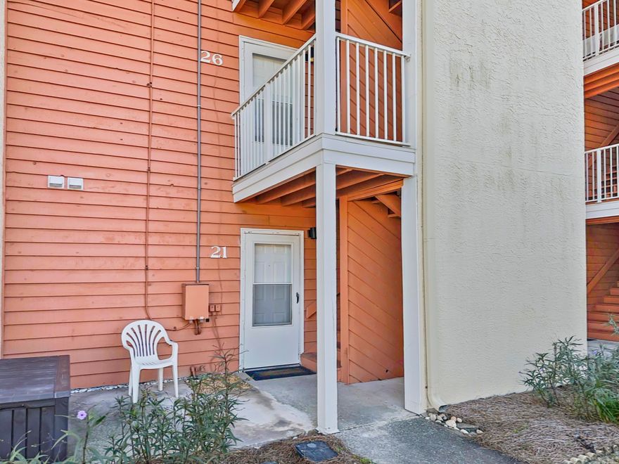 ATTENTION INVESTOR'S! Ready for your inspiration for the beach goers that will love this cute condo in a PRIMO location. New Hot Water Heater in 2022! Newer A/C Unit in 2019 Spacious and steps away from the beach, pool, multiple beach access's, a 5 mile walk/bike path and the world famous POMPANO JOE'S restaurant positions this complex in an ideal location for fun and relaxation.