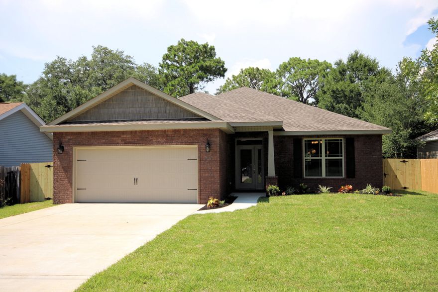 Shalimar beauty is currently under construction and is one that you will want to check on as work progresses. Nine foot ceilings throughout, some tray ceilings, elegant crown molding and base molding are a few of the nice touches you will find in this home. The cook will love the kitchen with the double pantry, beautiful cabinetry and granite counters. The covered lanai off theliving room will be a relaxing spot with your morning coffee or at the end of the day. A quality home in close proximity to Eglin and Hurlburt Air Force Bases, schools, shopping, and our beautiful beaches. Completion estimated June time frame.