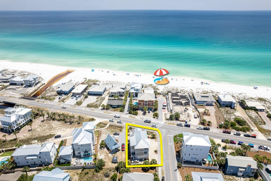 LOCATED ACROSS SCENIC 30A FROM ONE OF THE LARGEST EXPANSES OF PUBLIC BEACH ALONG 30A IN SANTA ROSA BEACH, FLORIDA!  NEW POOL, HOT TUB, and PRIVACY FENCE! NO HOA! Welcome to 1235 Allen Loop Drive of Dune Allen Beach, Florida! This extraordinary address hosts an exceptionally well-constructed and maintained resort home that offers broad versatility through many potential use scenarios, such as an ultimate family compound with independently accessible floors and private balconies featuring breathtaking view corridors to the Gulf of Mexico; or perhaps an investor interested in optimizing robust resort rental income coupled with use and enjoyment, offering a tangible, income-producing, generational asset with residual value and the superb lifestyle of Scenic 30A in... Santa Rosa Beach, Florida; an area that ranks among the most favorable in the nation. This 3-story coastal retreat, constructed in 2017, is...
oriented perfectly and only approximately 250' to the world-class, Caribbean-like beaches indicative of the ecological treasure trove 30A has to offer. The beach access is public and maintained by Walton County. Oyster Lake, a rare Coastal Dune Lake that is only a stone's throw away, the likes of which can be discovered in only five countries around the globe, can be admired from the rooftop terrace as you also enjoy the sensational sunsets and fabulous views of the Emerald Green Gulf waters reflecting beautifully from the sugary-white beach (Quartz sand) atop your family's private enclave.

The home design and its engineering is state of the art, as the seller has and continues to commit exceptional passion and pride of ownership. The site will accommodate at least 13 cars, partly covered inside 3 enclosed garages; additionally, a concrete pad site that could accommodate a large motorcoach or up to a 40' boat/trailer.

Handicap accessible features, including ramps and an elevator that services three floors, will broaden your ability to offer the utmost conveniences to your family and guests. All four floors, which include the rooftop terrace, are accessible from internal stairs, as well as an external stair structure. Should expansion be of interest, the garage level is constructed and insulated to cost-effectively accommodate more bedrooms and living areas.

Located on the West end of the Scenic 30A corridor, this location is undeniably most convenient to South Walton County's most favored commercial conveniences, shopping & restaurant districts, such as Grand Boulevard, Sacred Heart Hospital, and a phenomenal state park known as Topsail State Park, which offered guests 1,600 acres of indigenous forest, 3-miles of native, protected beach, and hiking & biking trails.
Please inquire for further details and to schedule a private showing.
