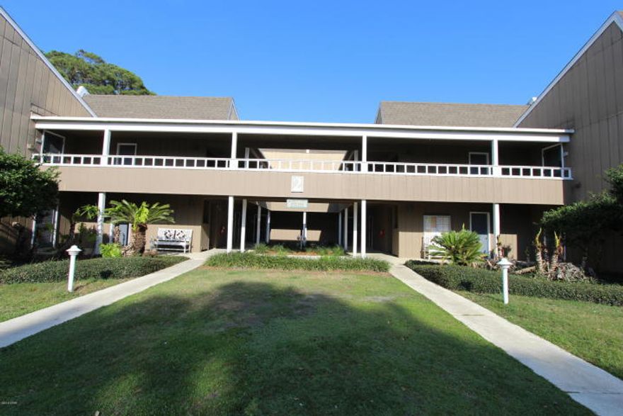 Newly remodeled and decorated 2nd floor Legend Villas unit in the quiet, gated community of Bay Point. This very nice unit that overlooks a pond on the ''The Nicklaus'' golf course, also across the street from a walking park and only steps to the World Class Bay Point Marina & Yacht Basin! The screened porch has been enclosed adding square footage to this beautiful unit!