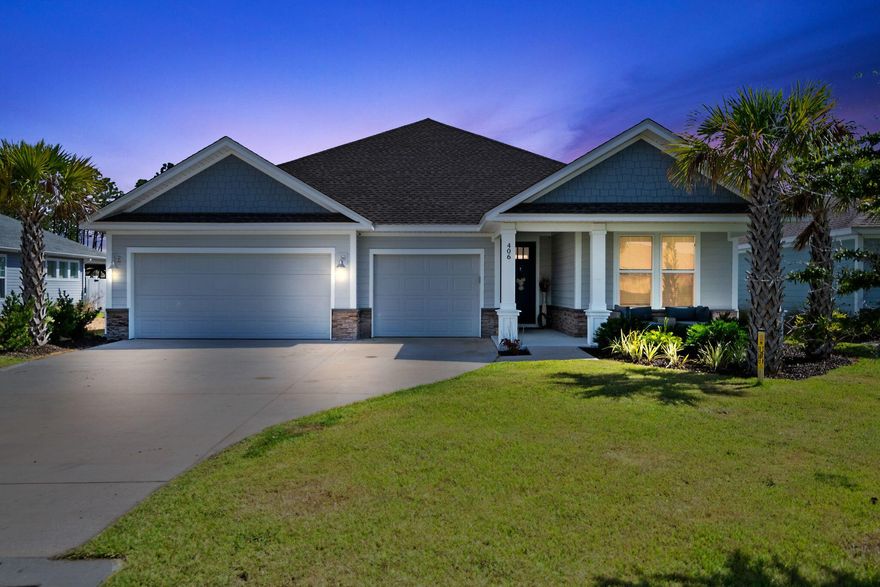 Welcome to your New HOME! This stunning 5 bedroom, 3 bathroom Breakfast Point house will make the perfect next home for any growing family! The living room offers stunning beams on the ceiling with recessed lighting throughout. Stainless steel gas range in the kitchen for that modern look with room for a dinner table off to the side. One of the few homes left in this neighborhood with a 3 car garage to fit all of your vehicles AND toys. On fall/winter days the screened in back porch offers a great chance to relax out back. Breakfast Point is the perfect beach location, convenient to shopping, dining and of course the school in the neighborhood. Make sure you schedule a visit of this immaculate home before it's gone!