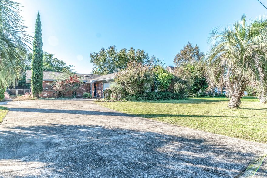 3 miles west of Hurlburt! This 3 bedroom 2 bathroom home features an in ground pool, along with a fully fenced yard. The seller has had HVAC ducts and registers replaced (Oct 2018), new air conditioner and condenser (April 2017), new microwave (March 2017), pool liner installed 2016. This home is located across Eglin reservation land which allows there to be no homes across the street. Schedule a walk through today!