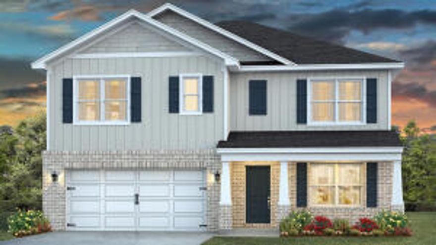 NEW HOME in beautiful fast selling Heritage Plantation with LARGE homesites. The Hayden design, 5 bed., 3 bath, 2 story home with a lg. loft/office/flex rm. DESIRABLE open design makes this home perfect for comfortable relaxed living. Kitchen features: Island bar, stainless appliances, built-inn microwave, Smooth-top range, quiet dishwasher. A bedroom & full bath are located on the 1st floor. Spacious bedroom 1 is upstairs & the gorgeous adjoining bath offers a LARGE walk in closet, double vanities, lg. shower & a roomy linen/storage closet. VERY stylish wood look flooring, & PLUSH carpet in the bedrooms. Also, an Irrigation system is included & the Smart Home 'Connect' System with your: Video camera doorbell, keyless entry, automated porch lighting & more. VERY STYLISH CURB APPLEAL!