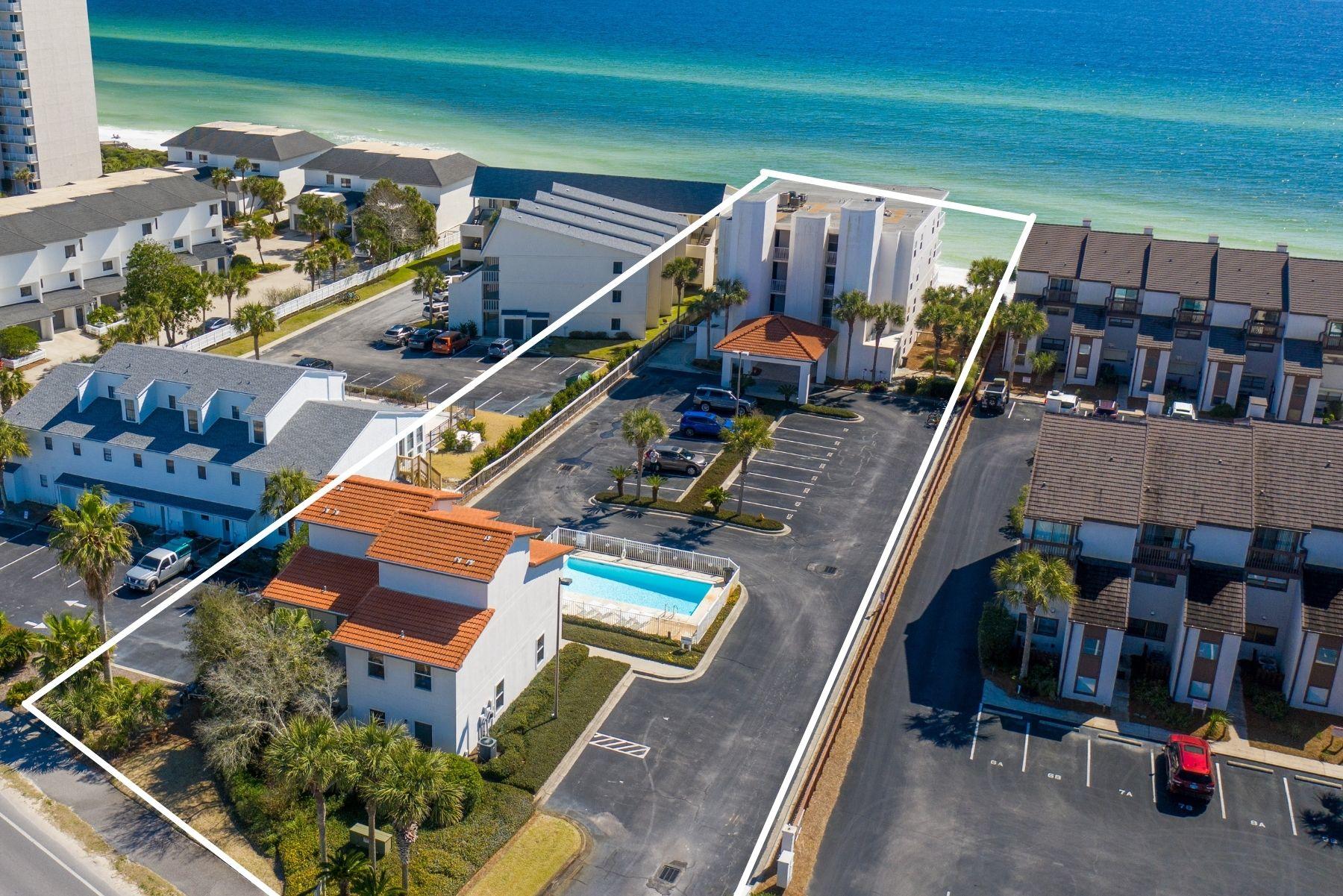 Life at the Sea is made easy and simple in this gorgeous, rare gulf-front condo at Sago Sands - a low density complex located in Seagrove Beach on 30A. This luxurious, never rented ground-floor unit has been beautifully updated and well maintained. Upon entry you are greeted by stunning gulf views and 2 junior suites, each complete with a private en-suite. The kitchen boasts beautiful cabinetry, granite countertops and a breakfast bar. The significantly sized wet-bar and dining area flow seamlessly into the living area and are flooded with natural light and breath taking views of the beach. Tucked off the corner is the expansive master suite with private access to the wrap around balcony.