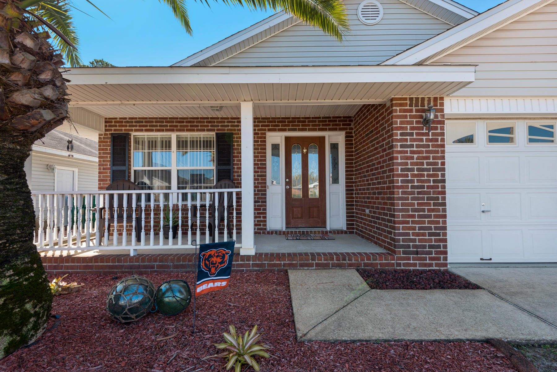 Traditional brick home in the charming and secluded subdivision of Waterford Estates. This home is waiting for the perfect family to take possession! The location is ideal as it's only a short 10 minute commute to Hurlburt Field. The home has been upgraded with beautiful engineered wood floors in both the formal dining and living room areas. Both full baths feature upgraded tile floors, and all bedrooms are generously sized. Additionally, the owners have enclosed the back porch into a lovely Florida room. Perfect for watching wildlife in your nicely sized backyard or enjoying dinner on a warm summer day! Featuring over 1900 sq ft of living space and a 2 car garage there is plenty of room for family and friends!! 2015 Roof Come see for yourself.