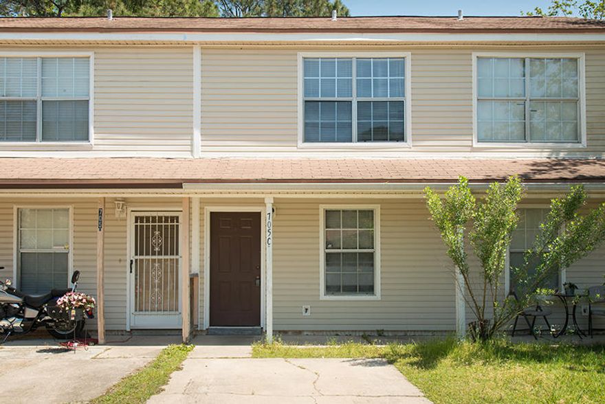 Convenient location. Cozy 2 bedroom with a bath in between upstairs and nice sized eat-in kitchen and living room downstairs with a laundry room and 1/2 bath.. NO smoking inside home.(Showing by appointment after pre-screen is received)