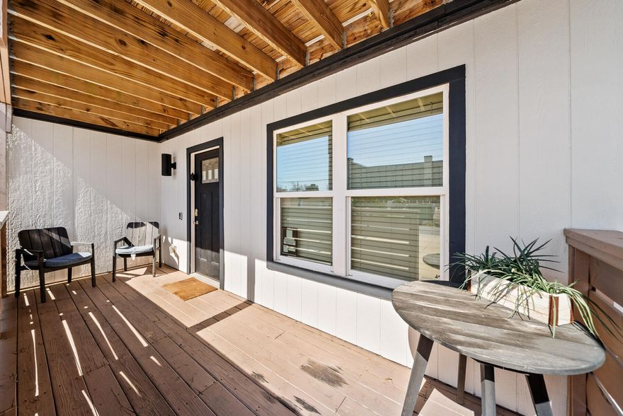 Blissful Beach Bungalow offers a delightful coastal farmhouse-inspired retreat just a 3-minute walk from the beach in Panama City Beach. This two-story home accommodates families and furry friends, with a spacious backyard for pets to roam. Conveniently located near attractions like St. Andrew's State Park, Rick Seltzer Park, and Treasure Island Marina, guests can easily enjoy various activities while being close to the serene beaches. Blissful Beach Bungalow is located on what is considered the East end of Panama City Beach. It is only a couple blocks from the white sandy beaches and the same distance to your closest public boat ramp. This three bedroom, two bathroom retreat comes fully furnished and is bringing in revenue day-by-day, being a short term rental on Panama City Beach. Boasting an impressive $62k in revenue in 2023 & $40,000 in 2024, this beach bungalow will keep sending cash flow to any owner. Blissful Beach Bungalow was purchased in 2018 and was gutted and remodeled throughout. A new metal roof was installed in 2018, spray foam installed inside all the walls and attic, full bathroom & kitchen gut & remodel, new windows and doors installed, new siding & paint, oversized decks added, fully irrigated back yard that is fully fenced, new HVAC system in 2019, new water heater in 2019, new light fixtures and plumbing fixtures throughout. Nothing remained untouched by the end of this remodel!