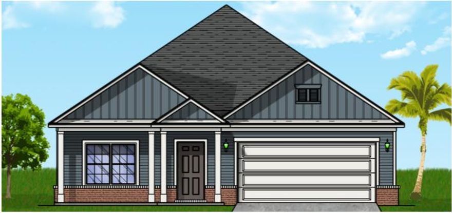 2017 Parade of Homes winning builder. The Carley plan has 2018 square feet with 4 bedrooms and 2 baths. This home is on a generous 0.38 acre lot. Granite countertops and stainless steel appliances add elegance and durability to the spacious kitchen. The kitchen, dining, and family rooms flow seamlessly in this open plan. The master bath is designed for serenity and space with dual sinks, tiled shower, and water closet. The master bedroom is huge with plenty of room for a king bed and sitting area! The covered back porch is the perfect place to sit and unwind with family and friends. Cross Creek will feature a community pool and playground, coming in 2018. On site model-please call ahead for hours. Note this home is under construction with an estimated completion of spring 2018.