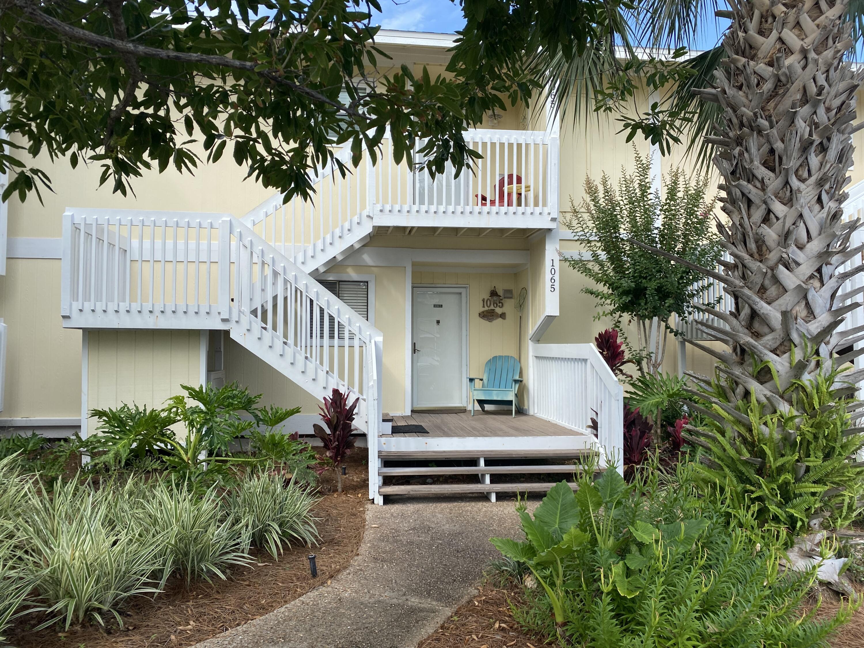 Great 1 bdrm condo overlooking the 7th fairway of the popular par three 9 hole pitch and putt golf course! French doors w/built in shades open from the great room to the large extended deck w/steps directly to the golf course.Improvements include beautiful smooth surface ceilings & can lights, hurricane windows, new interior doors, vents & ductwork re-done, and relatively new appliances.This floor plan is so versatile for adding bunks and even a second bath.SPC is a low density residential style resort occupying 43 acres in the heart of downtown Destin.Favorite amenities include 1100 ft of beachfront age,5 pools,6 tennis courts,canal boat docking by reservation,Marina docking when available, bocci ball,&shuffleboard.There is currently a Special Assessment of $153.61 per Qtr through 2022.