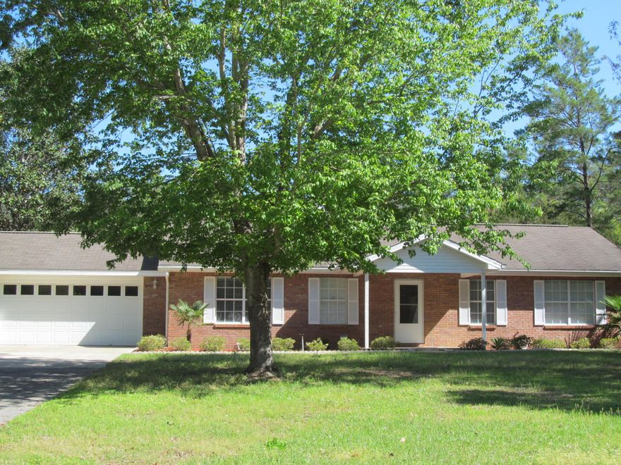 WOW! Beautifully maintained brick 3 bedroom, 2 bath low/no maintenance home on one acre with a 20x22 workshop! Easy access to Eglin AFB, Crestview & Defuniak Springs. Quiet, peaceful neighborhood. This home is like new! Seller has upgraded the whole house, including new tile floors, new kitchen, new appliances, new master bath, new CHA in 2011, new septic drain field in 2006 and the seller just painted the complete house throughout.