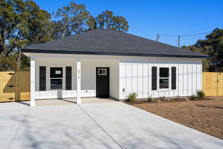 Seller is offering up to $10,000 in closing cost assistance!! All new appliances convey, privacy fence and irrigation system is already a part of this beautiful quality-built homes' package!Homeowners insurance quoted at as low as $538 per year which makes home ownership more than a dream, we make it a reality!The bathrooms are well designed with tile in the wet areas, all LVP flooring, no carpet. The ceiling trays up with the added drama of crown molding and recessed lights throughout. This home is located less than 3 miles from downtown Crestview, less than 3 miles from the municipal park Twin Hills, within 5 miles of multiple shopping centers, less than 8 from duke field, 22 from Eglin AFB. We know you will love it!