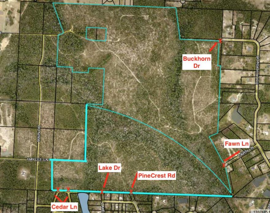 Parcel A 35-4N-23-0000-0001-0000Parcel B 35-4N-23-0000-0003-0210Two parcels for development! Plenty of beautiful acreage, located just off of Airport Rd! Bring your subdivision plans today! Zoning for parcel A is airport compatibility and parcel B is Residential. This was previously planned as a PUD for 693 Residential units. Sewer is close at the corner of Airport Rd and Fairchild.