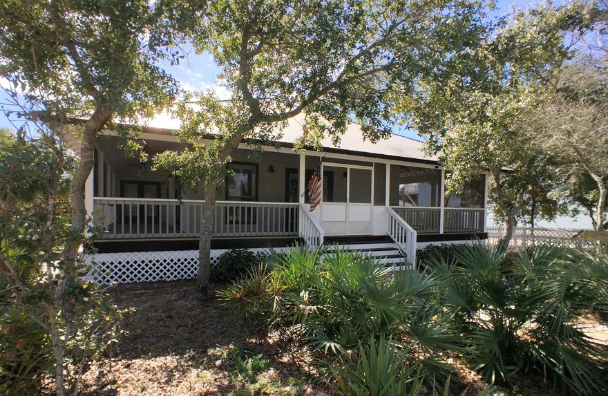 This charming 3BR/2BA Florida cottage is located in the scenic community of Crystal Beach. Imagine living just blocks from the beautiful beaches of the Emerald Coast. This inviting home greets you with a white picket fence that leads to an 8 foot wide screened in porch that wraps around 3 sides, just perfect for relaxing! Inside you will find granite counter tops in the kitchen and baths, a fireplace in the living room, and beautiful hard wood floors. This home is conveniently located near shopping and restaurants in Destin Commons and surrounding shopping centers. This rental will allow (1) dog under 25 lbs with approval and deposit. An as is washer/dryer set is included for your convenience. This home will rent quickly, schedule your showing today!