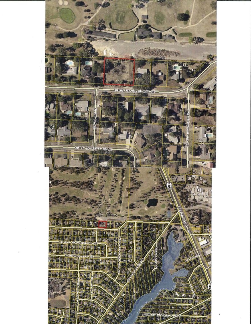 Build your dream home on this large lot in an established neighborhood. The lot backs up to the City of FWB Golf Course. Seller has several custom designed plans that will fit or bring your own plan for a price to build.