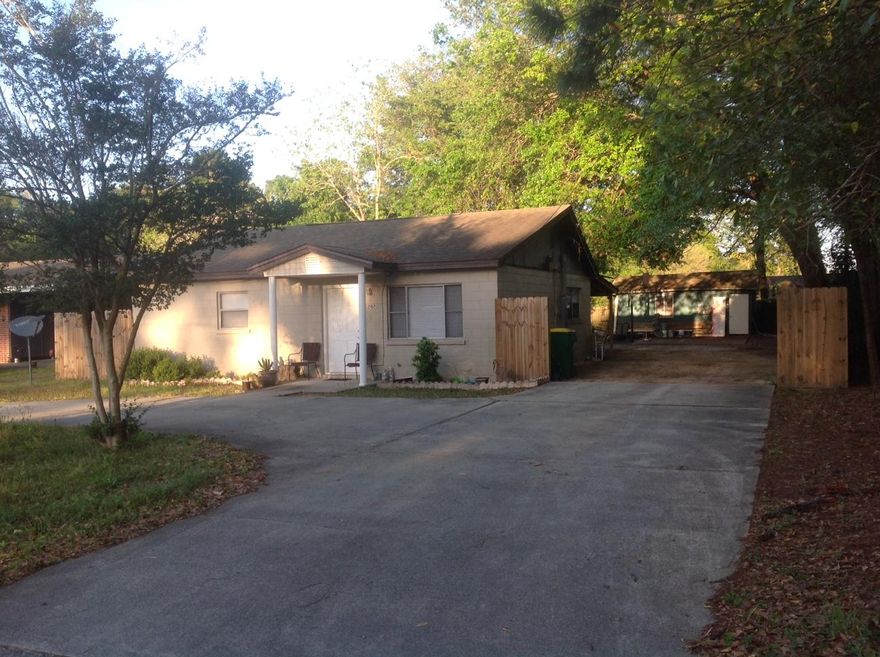 INVESTORS. INVESTORS. INVESTORS. Buy all 14 HOMES in a bundle or single for great rental investment return.This home is on a nice quiet street with a Large Lot. Tenant has done a lot of upgrades as he is a handy man. The home had Central Heat & Air put in not long ago. Large garage out back through double gates. On the end of the street for privacy. Come see today! Buyer and Buyers agent to verify all measurements.