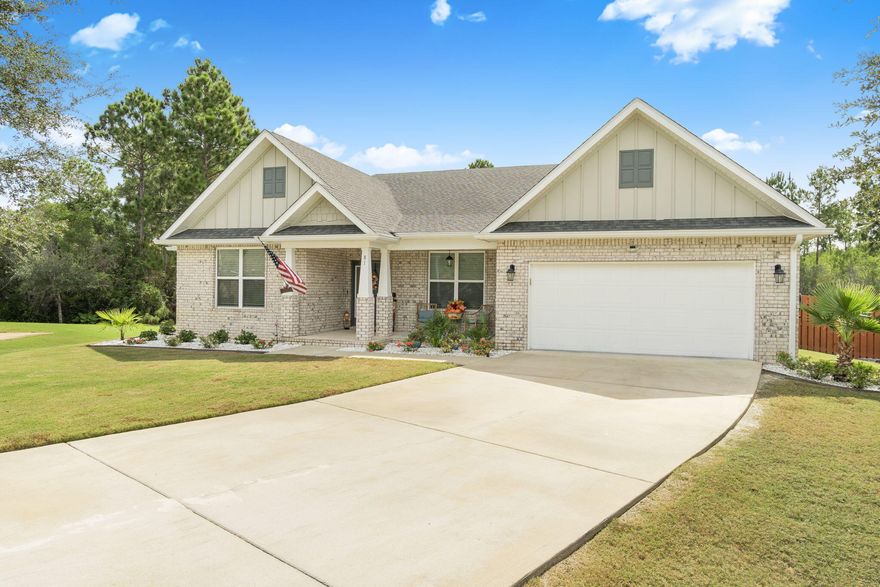 Situated on a cul de sac for privacy in the beautiful Brighton neighborhood, this amazing home is on one of the largest lots that backs up to the preserve. Features inc: 4 bdrs and a possible 5th (flex rm,) 3 full baths, sunroom, open floor plan, upgraded LVP flooring, quartz counters, extra tall cabinets, tankless water heater, recessed and custom lighting and no carpet! The mbdr has a preserve view, tray ceiling, double sinks, soaker tub, large walk-in shower w. glass door and large master closet.  A guest bath also has double sinks.Ext features: a heated, saltwater pool, expansive paver patio and gazebo for entertaining/grilling and watching tv.  The backyard is fully fenced in and overlooks the preserve providing maximum privacy.  Enjoy all the wonderful amenities Hammock Bay also
