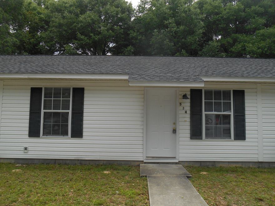 Available NOW! Don't wait this 2 bedroom apartment South of Hwy 90, will not last long. This nice apartment includes a good sized kitchen with laundry room, good sized living room, 2 bedrooms and 1 bath. Newly painted. Absolutely NO PETS allowed. Please call for appoint to view this unit.