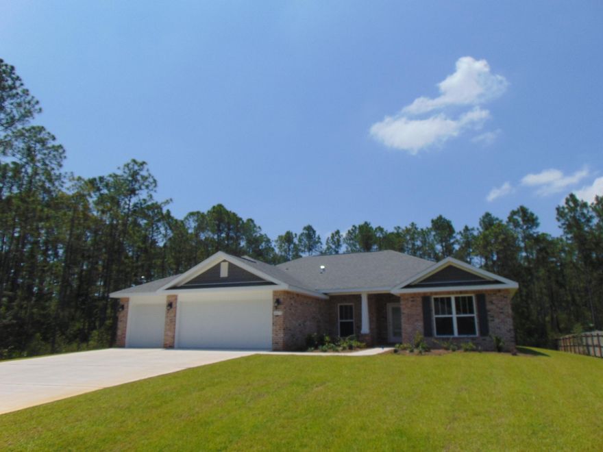 *HOME UNDER CONSTRUCTION *ESTIMATED COMPLETION OCTOBER 2021.  VILANO BEACH PLAN: *4 Bedrooms & a Flex/Office *2 Full Baths & 1/2 Bath *Popular Open Floor plan * 3 Car Garage * Lot is 0.46 acre * No Homeowners Association * Covered Entry * Mohawk Luxury Wood Vinyl Plank in Formal Areas and Wet Areas * Mohawk Carpet in Bedrooms/Flex *Spacious Family Room with 10 Ft Flat Ceilings & Eglass Windows look onto the Rear Yard * Kitchen has Huge Walk in Pantry & Granite Countertops & Large Island* Stainless Steel Appliances * Breakfast Cafe * Split Bedroom Plan *Master Bath: Double Sink Cultured Marble Vanity, *Builder's Signature Walk in Tile Shower & Separate Soaking Tub * 2 Oversized Walk-in Closets * Energy Efficient R-19/R-38 insulation & 2x6 exterior walls. *Builders Warranty Included*