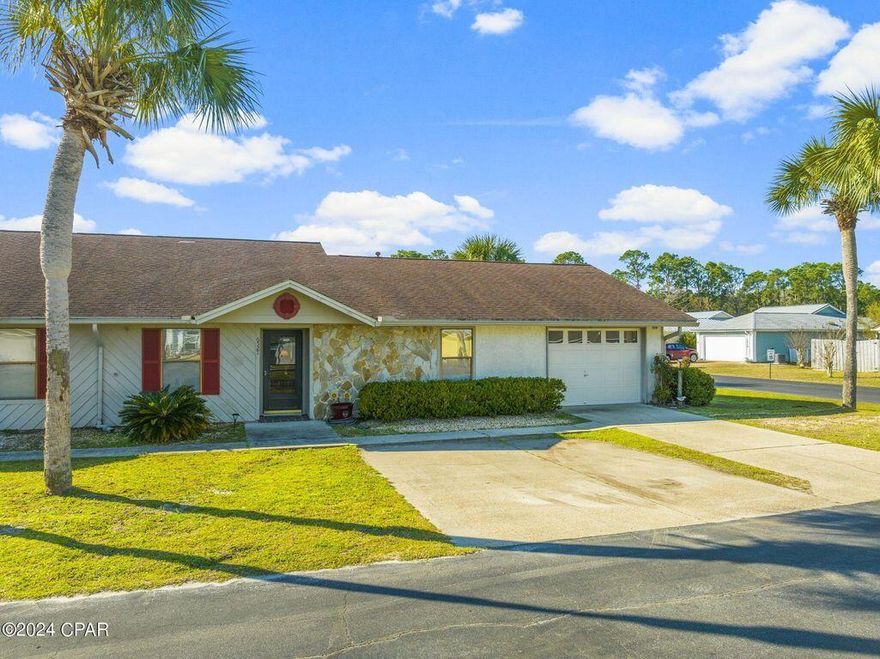 UNDER CONTRACT W/ CONTINGENCIES; SELLER ACCEPTING BACKUP OFFERS.Welcome to 6527 Harbour Boulevard in the coveted waterfront Harbour Towne community. Open and airy, natural light cascades into the main living area from the sliding glass doors. This charming 2-bedroom, 2-bathroom home offers 1,513 square feet of comfortable living space, perfect for relaxation or entertainment. The turn-key residence features an open floor plan that seamlessly connects the living areas, crowned by a four-season sunroom that can serve as an additional guest space, office, or bonus room with privacy blinds. Relish in the cozily furnished rooms, complete with central air for those warm summer days, and central heating for the cooler evenings.