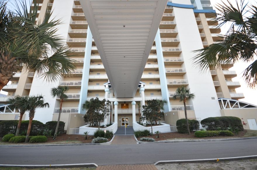 PENTHOUSE UNIT!! No noise above you.. amazing views of the gulf and is set perfect for mesmerizing sunset. This unit is tastefully decorated and sleeps 6 adults. Located on the quiet east end of Panama City Beach right next door to the popular beachfront restaurant, Schooner's. Seychelles features two gulf front pools and hot tubs, an exercise facility, secured entrance to the building, garage and beach and much more! This unit is offered fully furnished. A fully equipped kitchen, eat-in breakfast bar and open living area makes this space feel open and airy. Endless views of the sugar white sandy beaches can be enjoyed from your large balcony. St. Andrews State Park is just a short walking distance away. HOA includes utilities, even electricity. All measurements are approximate.